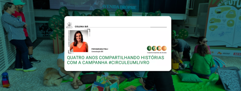 Quatro anos compartilhando histórias com a campanha #CirculeUmLivro